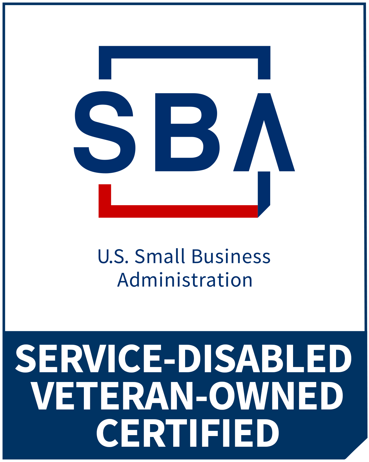 Service-Disabled Veteran-Owned Small Business Certified